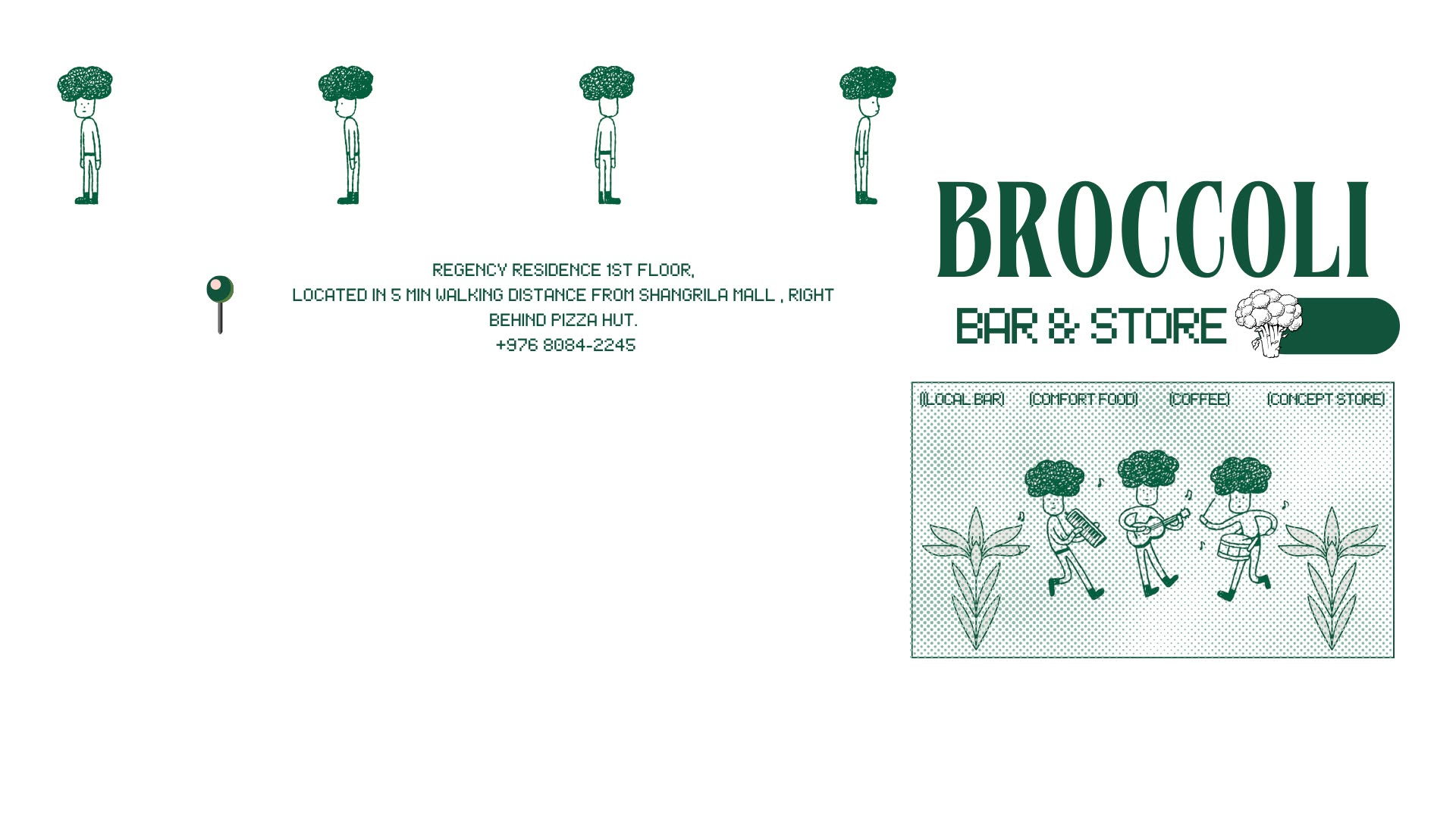 Broccoli. Bar & Store